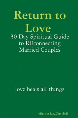 Minister Rashida Ali-Campbell - Return to Love, Häftad