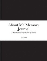 bokomslag About Me Memory Journal