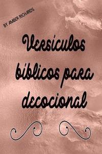 bokomslag Vers Culos B Blicos Para Decocional