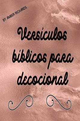bokomslag Vers Culos B Blicos Para Decocional