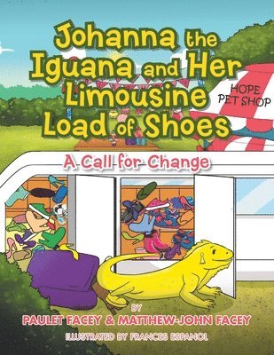 Johanna the Iguana and Her Limousine Load of Shoes 1