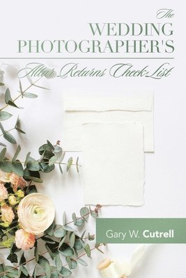 The Wedding Photographer's Altar Returns Check-List 1