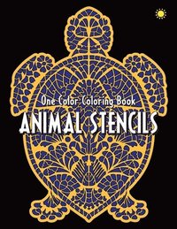 bokomslag Animal Stencils One Color Creative Color