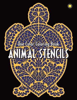 bokomslag Animal Stencils One Color Creative Color