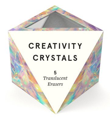 Creativity Crystals: 5 Translucent Erasers 1