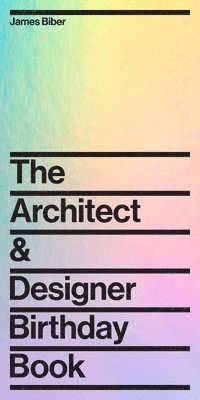 bokomslag Architect and Designer Birthday Book