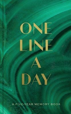 Books Chronicle - Femårsdagbok - One Line A Day - Malakit, Övrigt