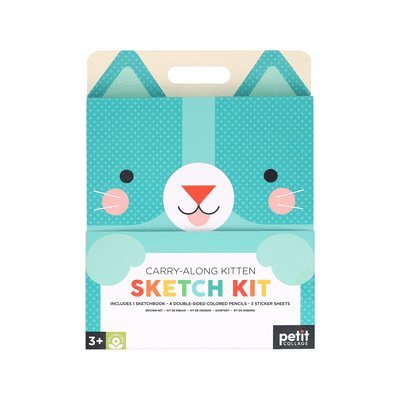 Carry-Along Kitten Sketch Kit 1