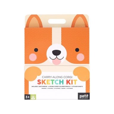 bokomslag Carry-Along Corgi Sketch Kit