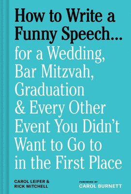 How to Write a Funny Speech 1