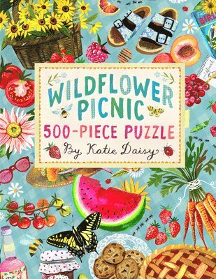 Pussel 500 bitar - Wildflower Picnic, Övrigt
