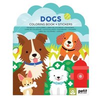 bokomslag Dogs Coloring Book + Stickers