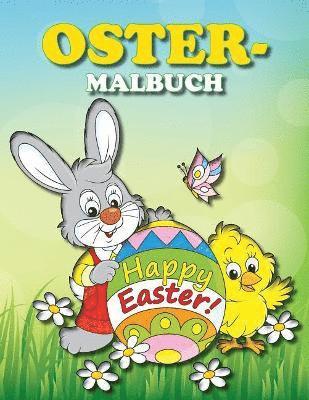 bokomslag Ostermalbuch: Viele Lustige Bilder Zum Thema Ostern