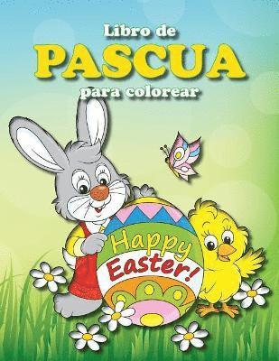 bokomslag Libro de Pascua Para Colorear