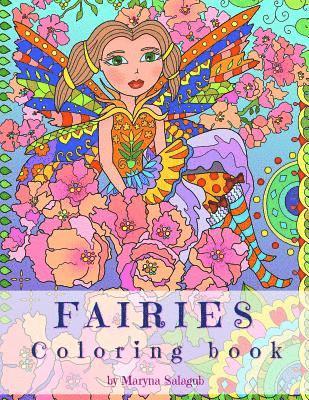 bokomslag Fairies coloring book