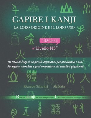 bokomslag Capire i kanji, la loro origine e il loro uso: Un corso di kanji (e un piccolo dizionario) per principianti e non! Per capire, ricordare e farsi conqu