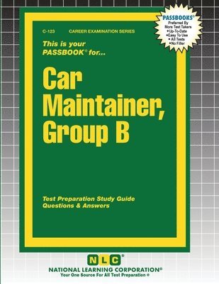 Car Maintainer, Group B 1