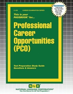 Professional Career Opportunities (PCO), Häftad