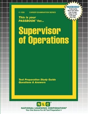 bokomslag Supervisor of Operations