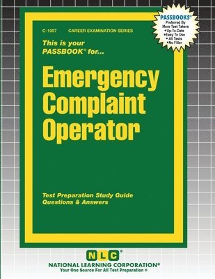 bokomslag Emergency Complaint Operator