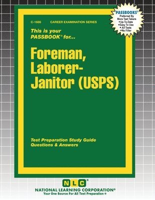 bokomslag Foreman, Laborer-Janitor (USPS)