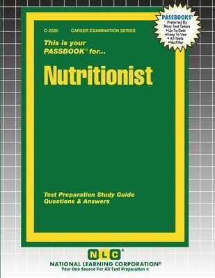 bokomslag Nutritionist