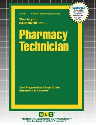 bokomslag Pharmacy Technician