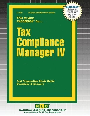 bokomslag Tax Compliance Manager IV