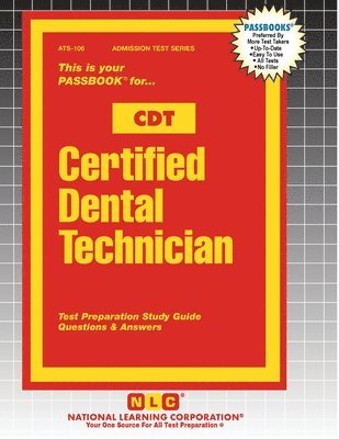 bokomslag Certified Dental Technician (CDT)