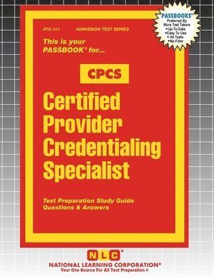 Certified Provider Credentialing Specialist (CPCS) 1