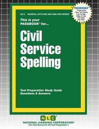 bokomslag Civil Service Spelling: Passbooks Study Guide