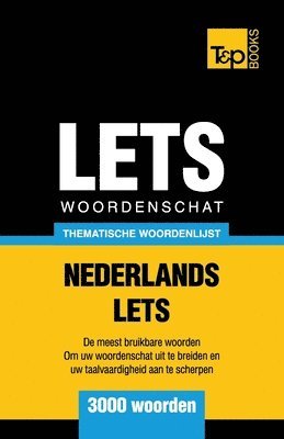 Thematische woordenschat Nederlands-Lets - 3000 woorden 1