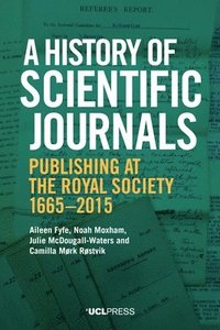 bokomslag History of Scientific Journals