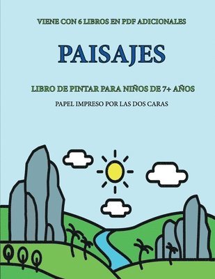 Isabella Martinez - Libro de pintar para niños de 7+ años (Paisajes), Häftad