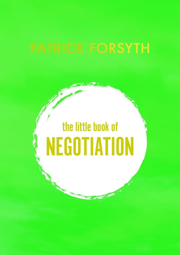 Patrick Forsyth - Little Book of Negotiation, Häftad