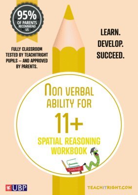 11+ Tuition Guides: NON VERBAL ABILITY - Spatial Reasoning Workbook 1