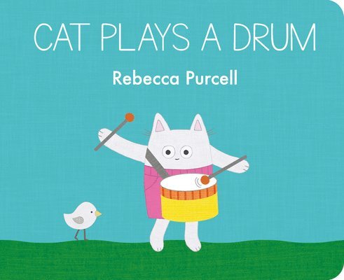 Cat Plays a Drum 1