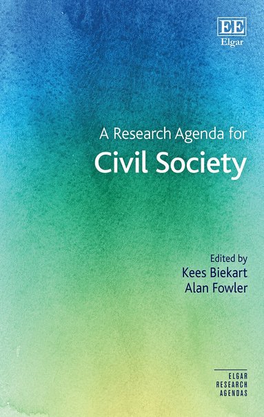 Kees Biekart, Alan Fowler - Research Agenda for Civil Society, Inbunden
