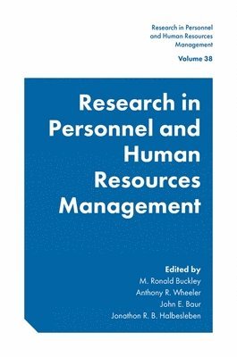 bokomslag Research in Personnel and Human Resources Management