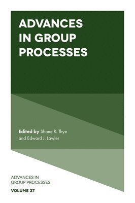 bokomslag Advances in Group Processes