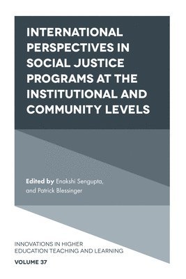 bokomslag International perspectives in social justice programs at the institutional and community levels