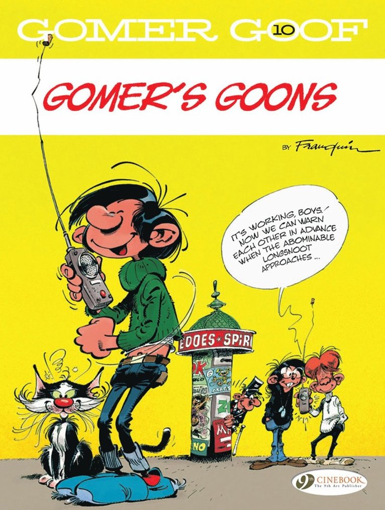 Andre Franquin, Franquin - Gomer Goof Vol. 10: Gomer's Goons, Häftad