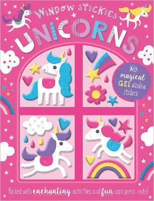 Amy Boxshall, Make Believe Ideas - Window Stickies Unicorns, Häftad
