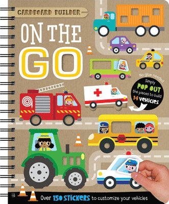 Patrick Bishop - Cardboard Builder on the Go, Häftad