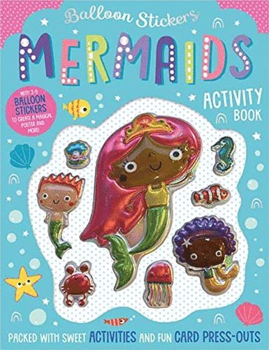 bokomslag Balloon Stickers Mermaids Activity Book