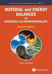 bokomslag Material And Energy Balances For Engineers And Environmentalists