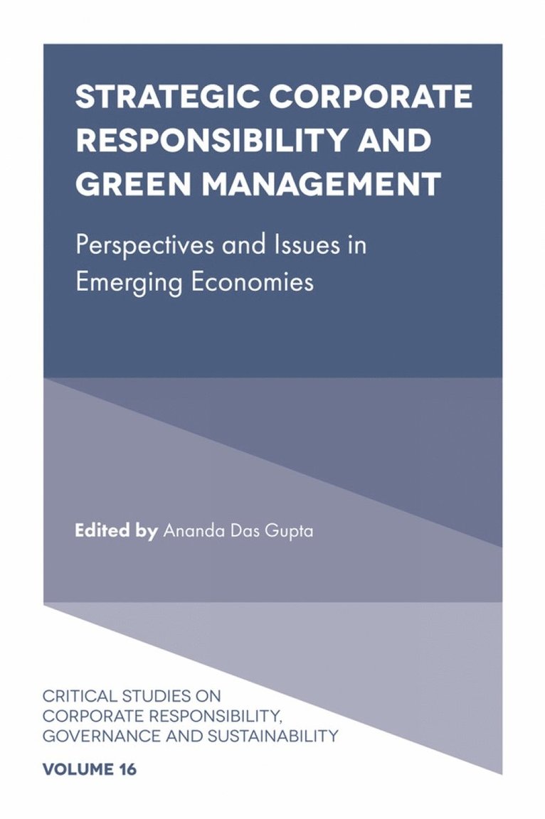 Strategic Corporate Responsibility and Green Management 1