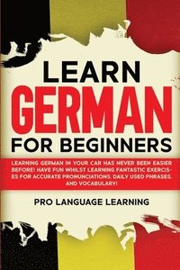 bokomslag Learn German for Beginners