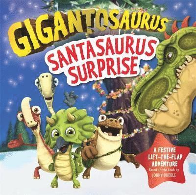 Cyber Group Studios - Gigantosaurus - Santasaurus Surprise, Kartonnage