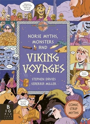 Stephen Davies - Comic Strip Myths: Norse Myths, Monsters and Viking Voyages, Inbunden